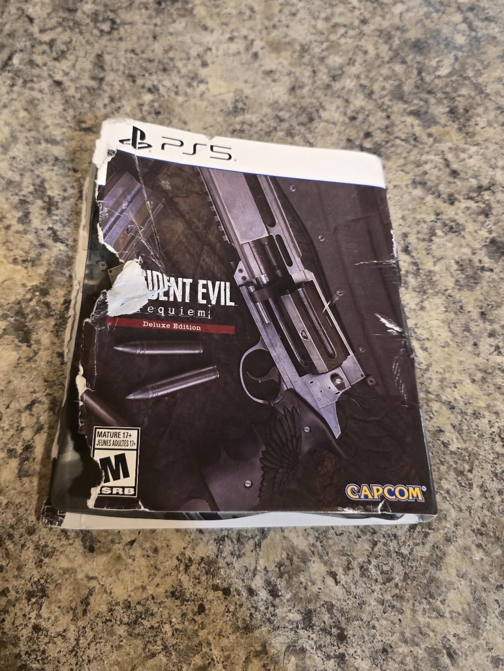 New Damaged Box Resident Evil Requiem Deluxe Edition + Steelbook Playstation 5